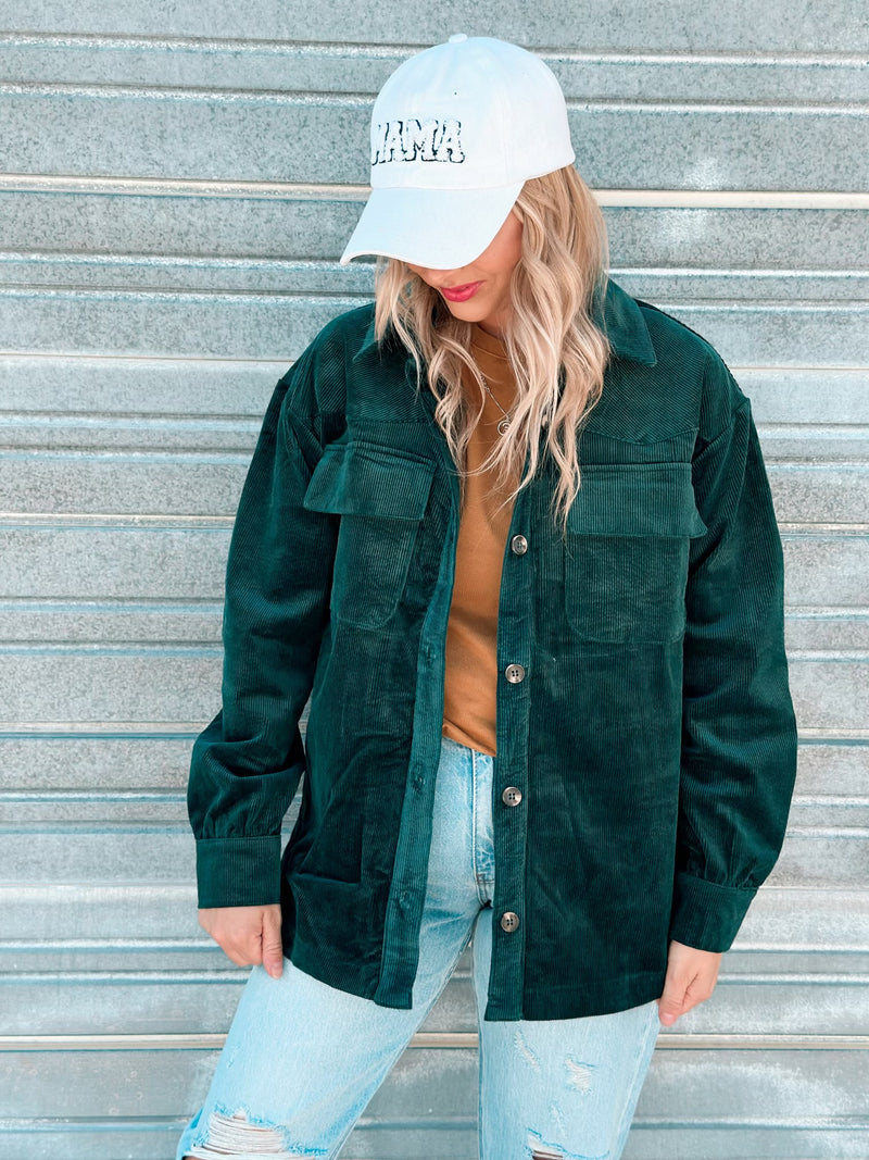 Dallas Jacket- Evergreen