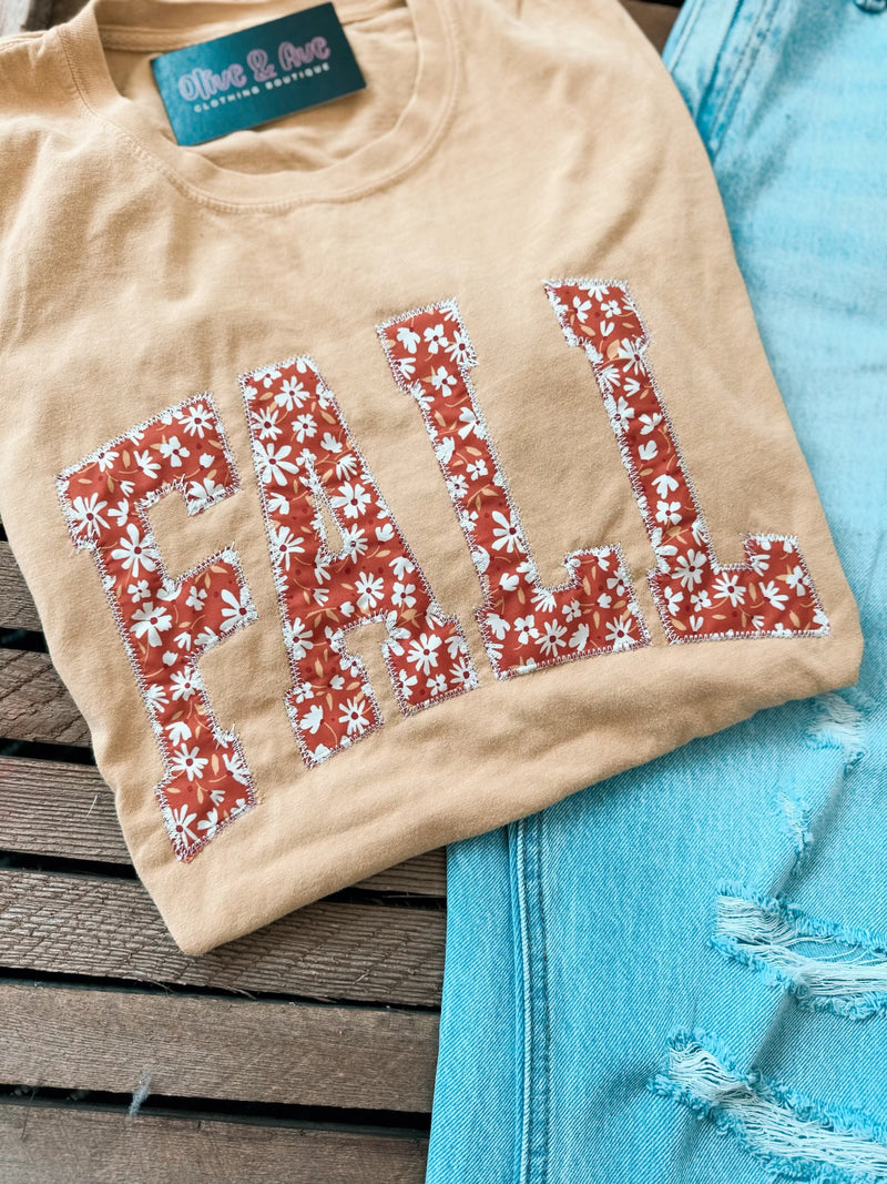 Fall Floral Tee