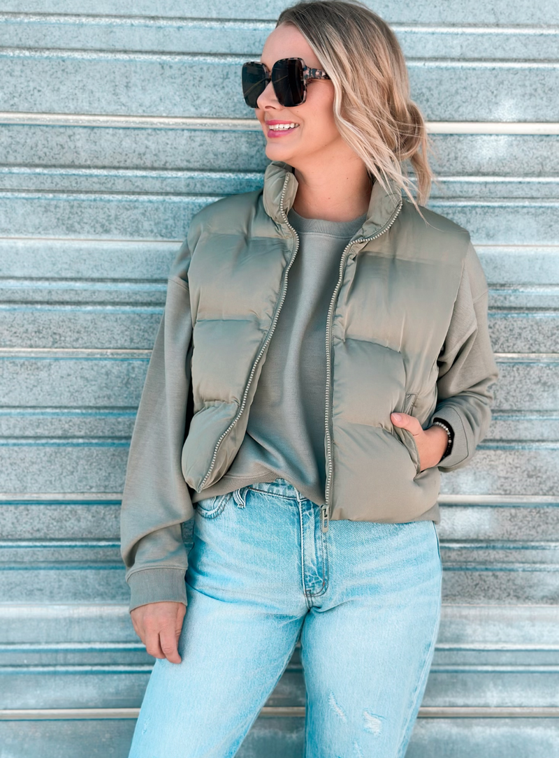 Martina Pullover in Sage