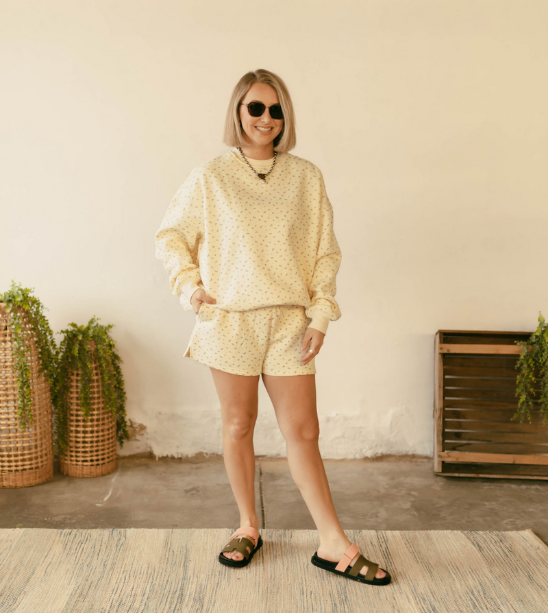 Buttercup Floral Sweatshirt