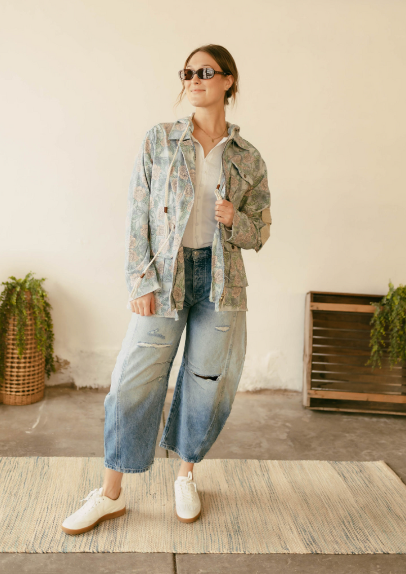 Jayde Floral Denim Jacket
