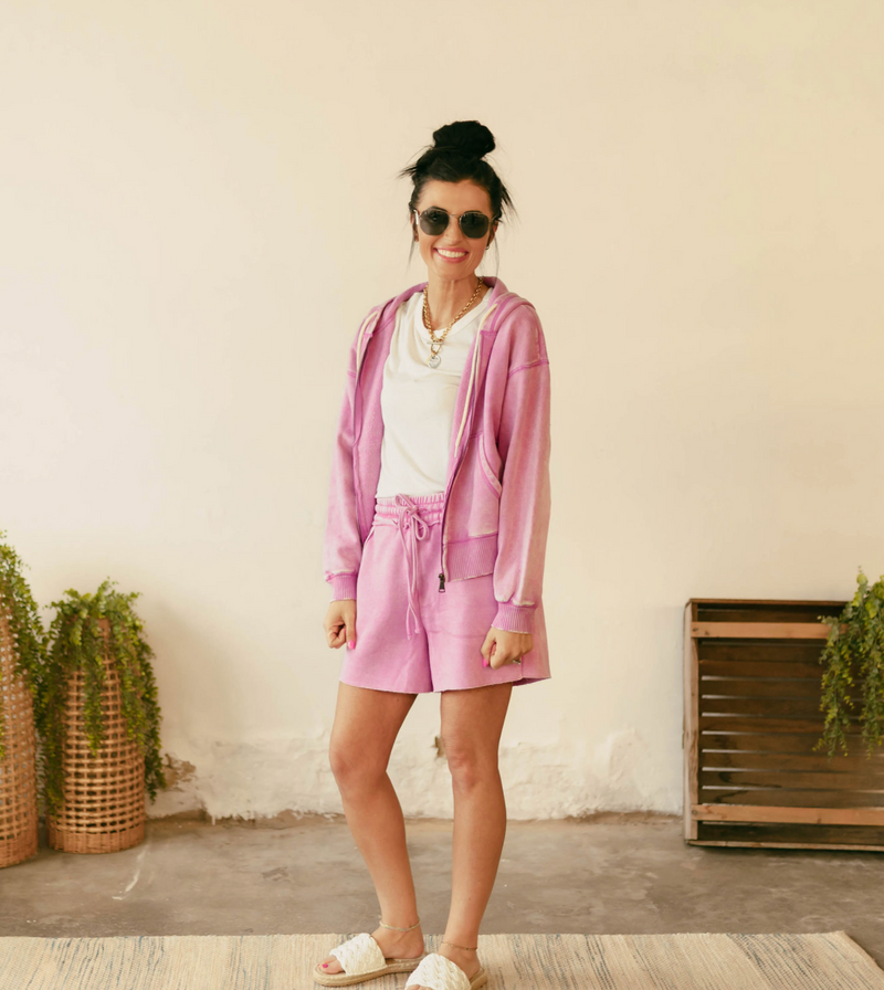 Joni Shorts in Mauve