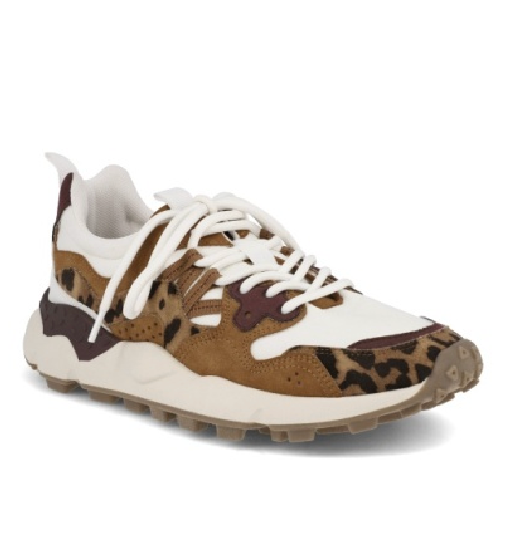Mia Field Sneaker in Leopard
