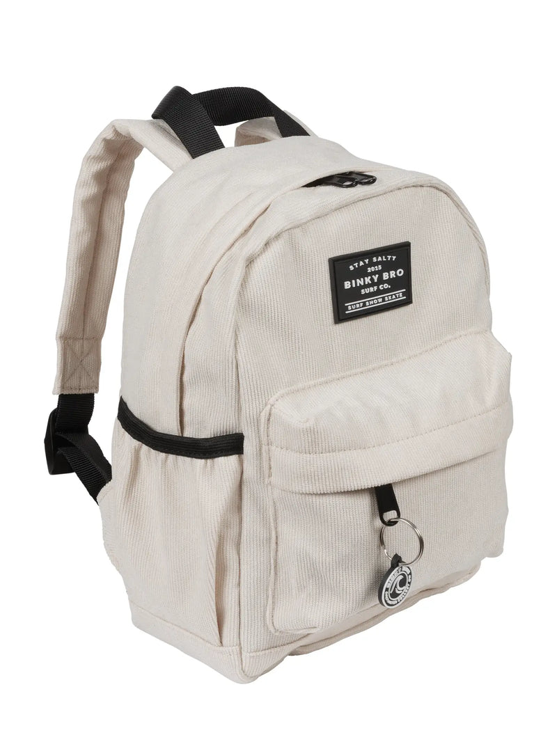 Binky Bro Backpack in Cream Cord