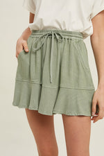 Beautiful Day Linen Skirt