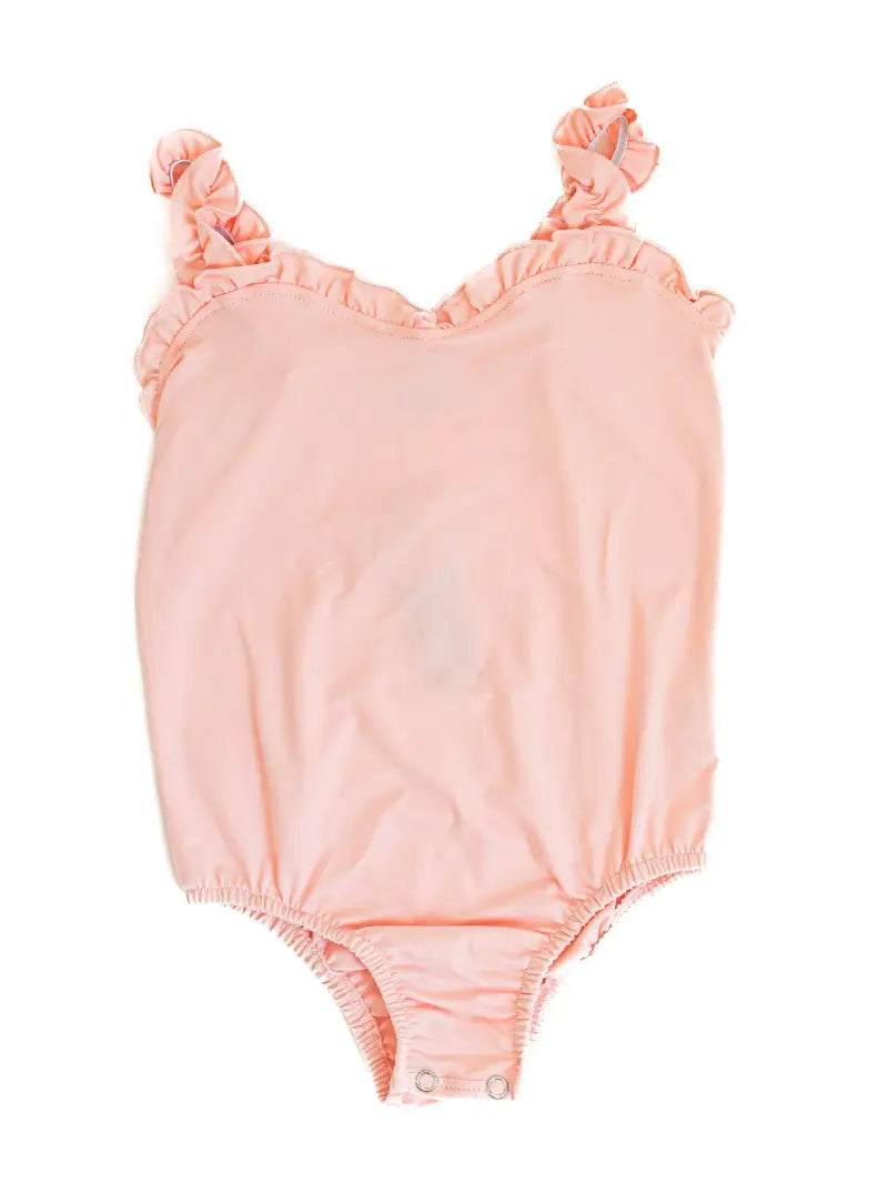 Lylah Ruffle Tank Leotard