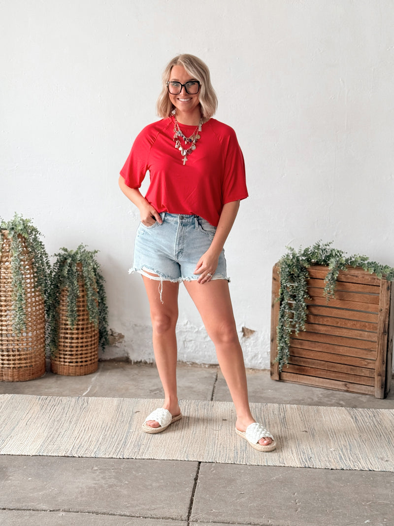 Hilda Tee in Red
