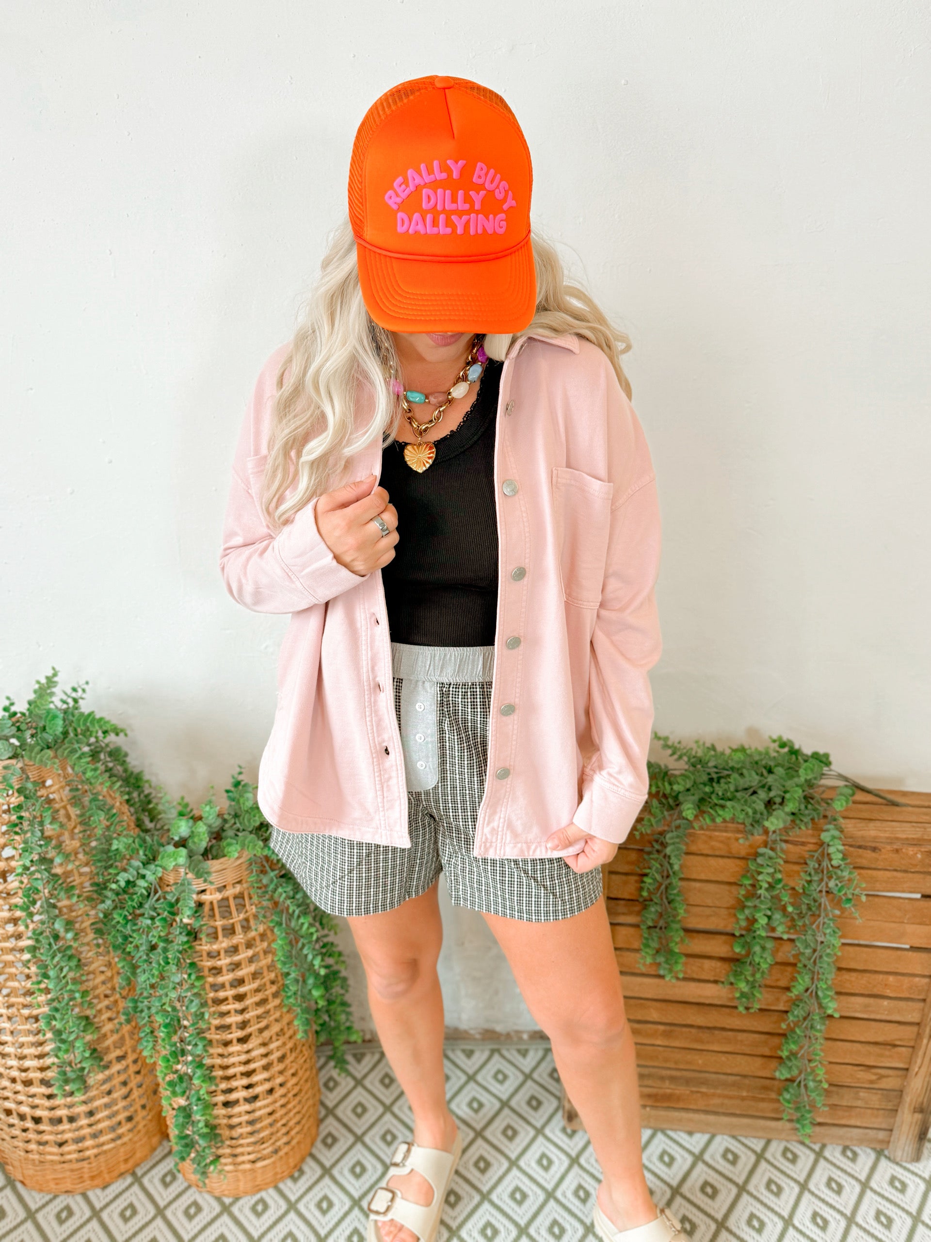 Emrie Oversized Shacket in Dusty Pink – Olive & Ave Clothing Boutique