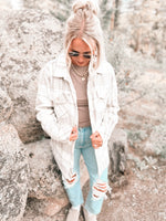 Tullis Jacket in Coconut Ash Plaid