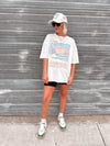 Billabong Wake Up & Stoke Tee in White