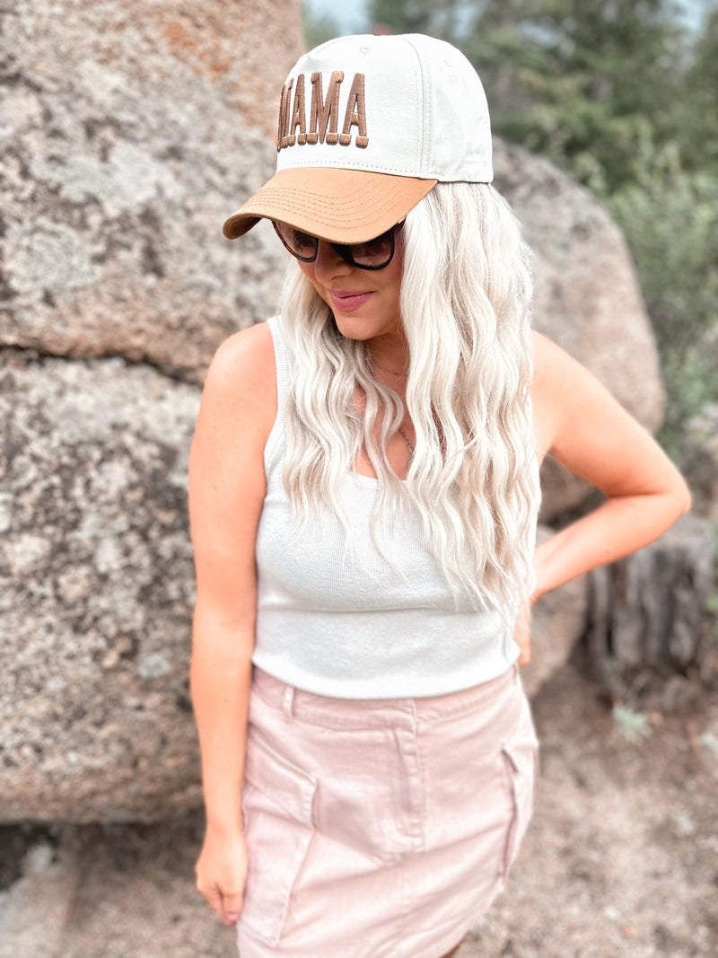 Corinne Tank - Bone White