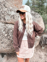 Eliza Cardigan in Brown