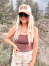Corinne Tank - Dark Brown