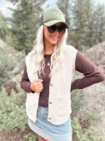 Stacy Top in Coffee Bean