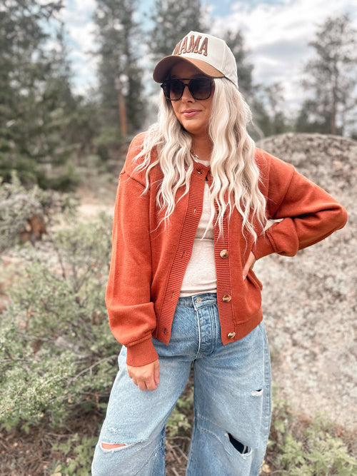 Eliza Cardigan in Rust