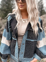 Martin Jacket in Charcoal Denim