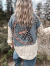 Bryce Sweater Jacket in Oatmeal