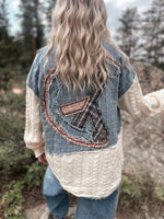 Bryce Sweater Jacket in Oatmeal