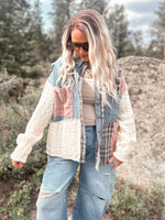 Bryce Sweater Jacket in Oatmeal