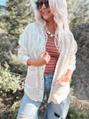Edlin Tank in Brown & Taupe Stripe