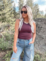Edlin Tank in Wine Heather