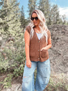 Emma Cardigan - Coffee Bean