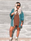 Leni Hooded Long Sleeve in Chestnut