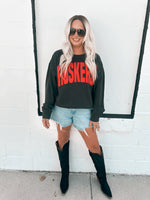 Huskers! Mono Puff Sweatshirt