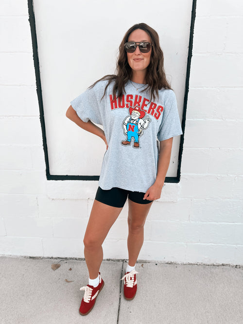 Herbie Husker Puff Tee