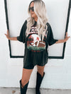 Nebraska Malone Helmet Tee