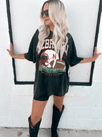 Nebraska Malone Helmet Tee