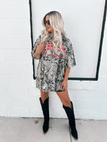 Nebraska Huskers Black Camo Tee