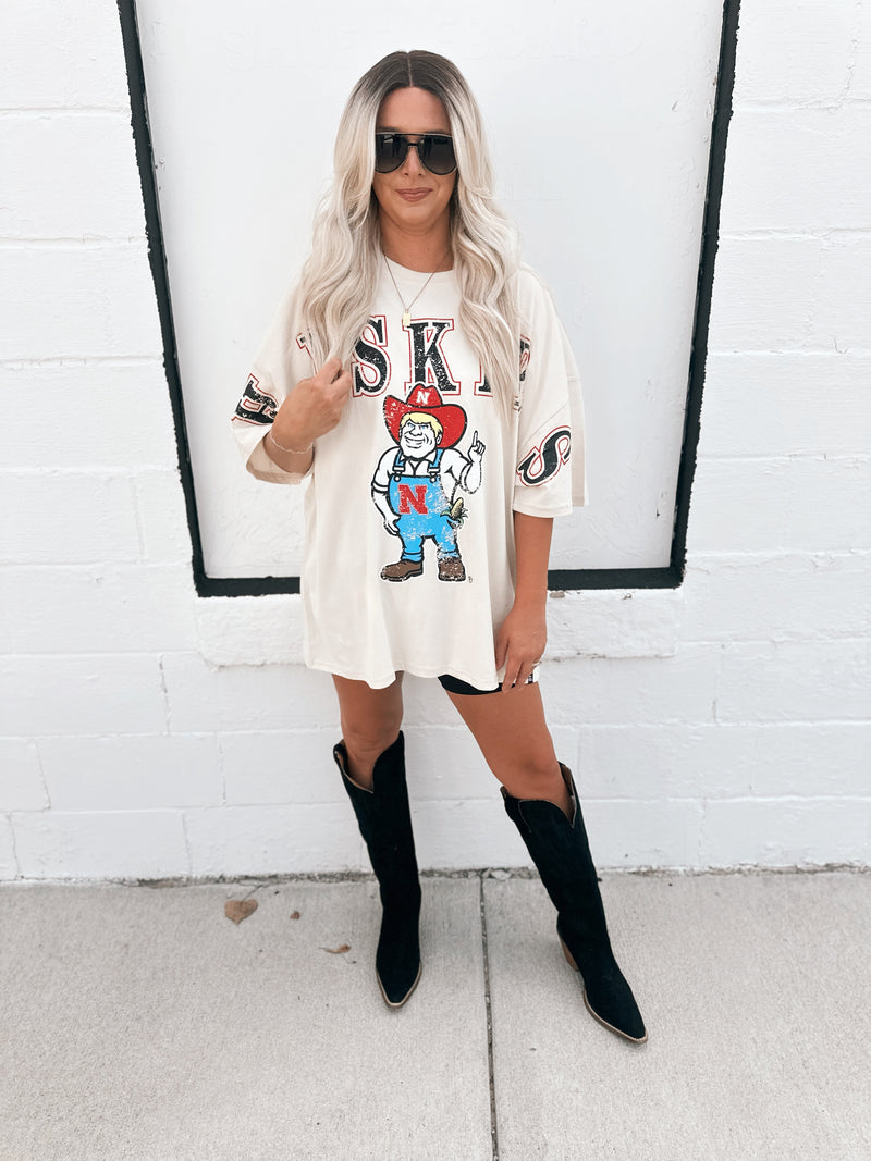 Nebraska South Split Tee