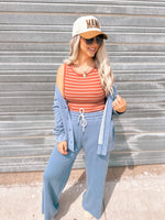 Zane Pants in Bleached blue