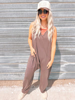 Brylee Jumpsuit in Charcoal