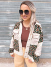 Jesslyn Jacket in Cream & Black Floral