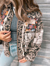 Mable Jacket in Leopard Multi