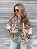 Mable Jacket in Leopard Multi