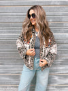 Mable Jacket in Leopard Multi
