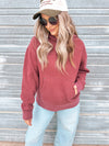 Cori Hoodie in Burgundy