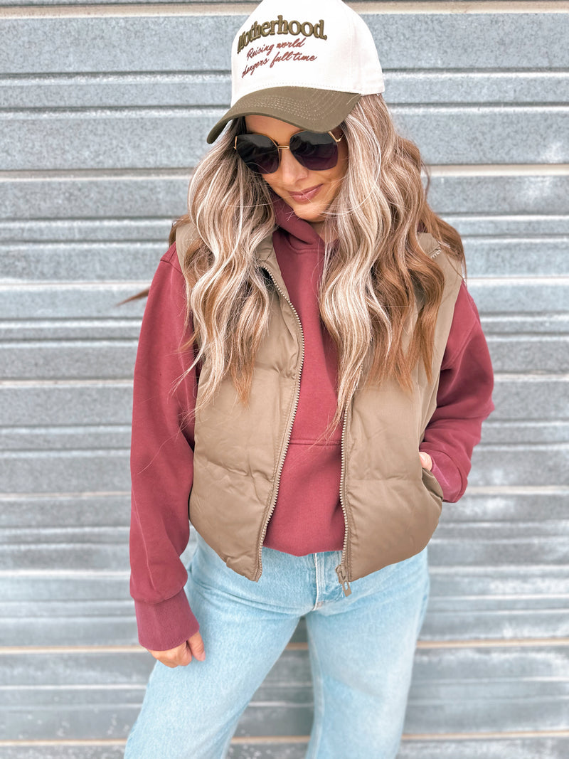 Issey Vest in Antique Bronze
