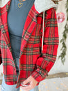 Mitchell Plaid Hooded Shacket