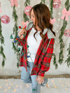 Mitchell Plaid Hooded Shacket