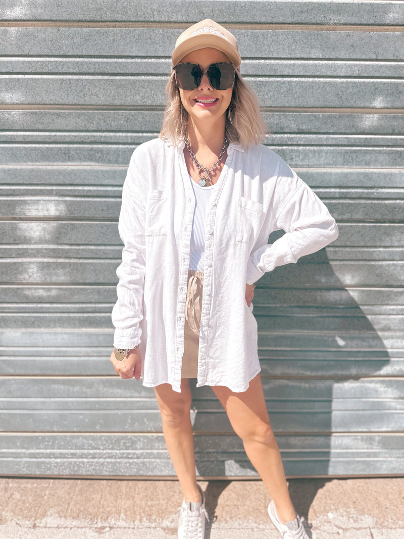 Barrymore Tunic in White