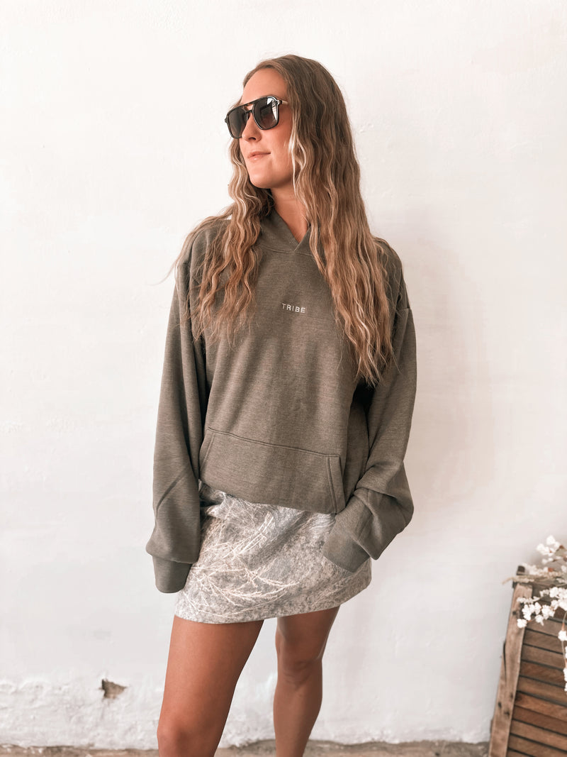 Tribe Kelley Butter Hoodie in Crocodile