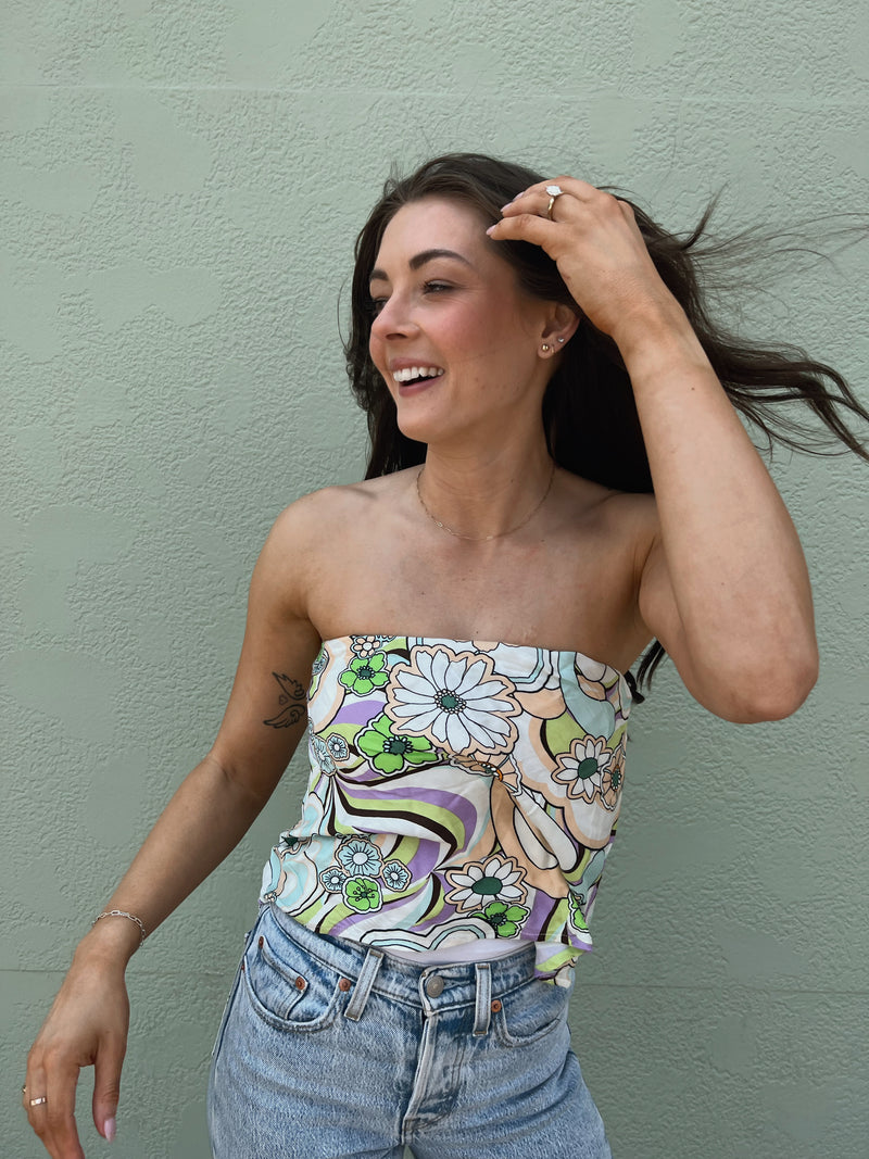 Anika Strapless Top