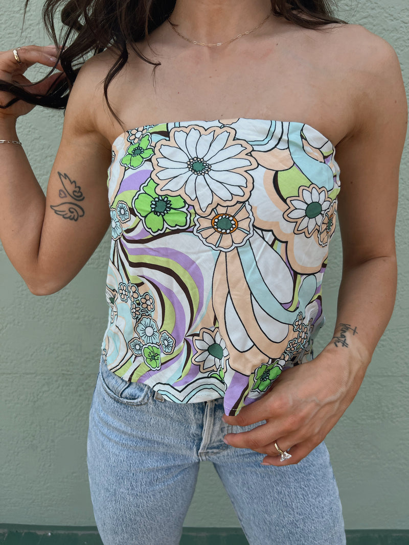 Anika Strapless Top