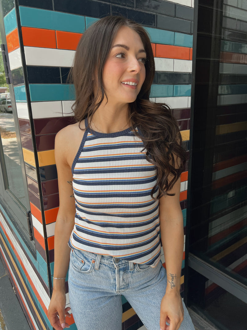 Retro Rainbow Tank