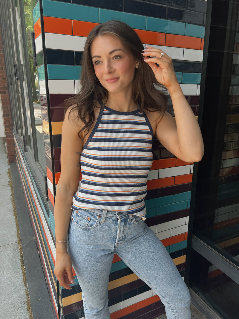 Retro Rainbow Tank