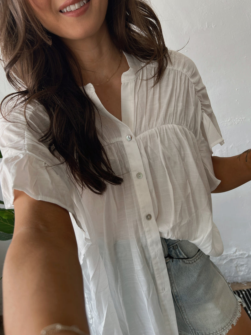 Nolan Top in Ivory